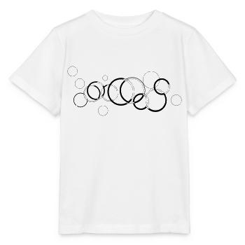Circles - Stanley/Stella MINI CREATOR Kids’ T-Shirt - white - Front - Maike (125cm)