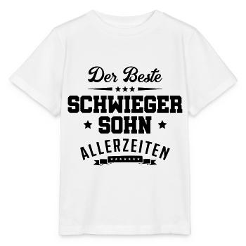 schwiegersohn der beste - Stanley/Stella Kinder T-Shirt MINI CREATOR  - Weiß - Vorne - Maike (125cm)