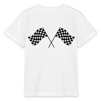 Racing flags Racing flaggs - Stanley/Stella MINI CREATOR Kids’ T-Shirt - white - Front - Maike (125cm)
