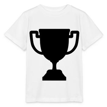 Cup Symbol Champion - Stanley/Stella MINI CREATOR Kids’ T-Shirt - white - Front - Maike (125cm)
