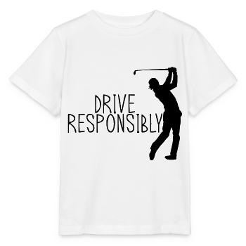 Drive Responsibly - Stanley/Stella MINI CREATOR Kids’ T-Shirt - white - Front - Maike (125cm)