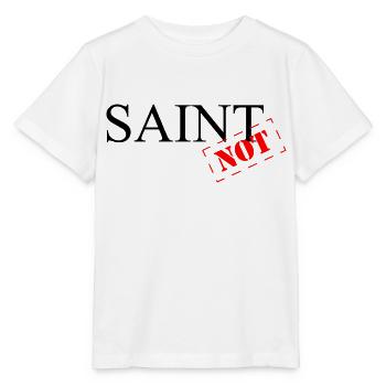 Saint Not - Stanley/Stella MINI CREATOR Kids’ T-Shirt - white - Front - Maike (125cm)