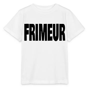 frimeur - T-shirt bio MINI CREATOR Stanley/Stella Enfant - blanc - Devant - Maike (125cm)