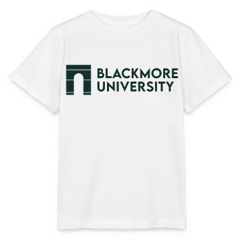 Blackmore University Hoodie - Stanley/Stella Kinder T-Shirt MINI CREATOR  - Weiß - Vorne - Maike (125cm)