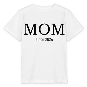 mom since 2024 - Stanley/Stella Kinder T-Shirt MINI CREATOR  - Weiß - Vorne - Maike (125cm)