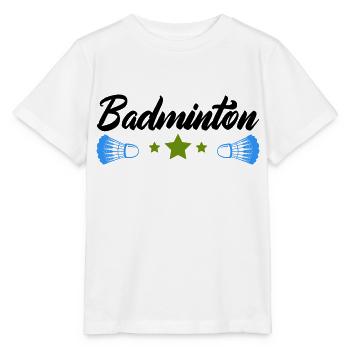 badminton - Stanley/Stella Kinder T-Shirt MINI CREATOR  - Weiß - Vorne - Maike (125cm)