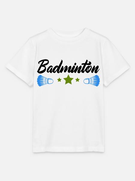 badminton - Stanley/Stella Kinder T-Shirt MINI CREATOR - Weiß