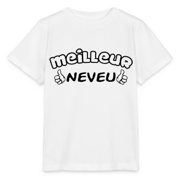 BEST NEPHEW - Stanley/Stella MINI CREATOR Kids’ T-Shirt - white - Front - Maike (125cm)