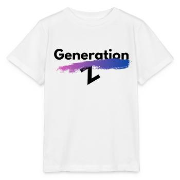 Generation Z - Stanley/Stella Kinder T-Shirt MINI CREATOR  - Weiß - Vorne - Maike (125cm)
