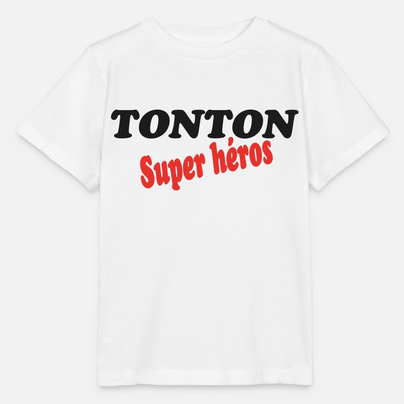 Onkel Superheld - Stanley/Stella Kinder T-Shirt MINI CREATOR  - Weiß