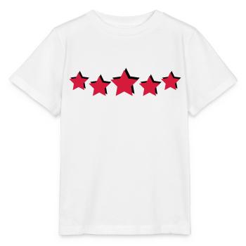 sterne - Stanley/Stella Kinder T-Shirt MINI CREATOR  - Weiß - Vorne - Maike (125cm)