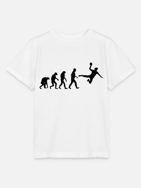 handball evolution - Stanley/Stella Kinder T-Shirt MINI CREATOR - Weiß