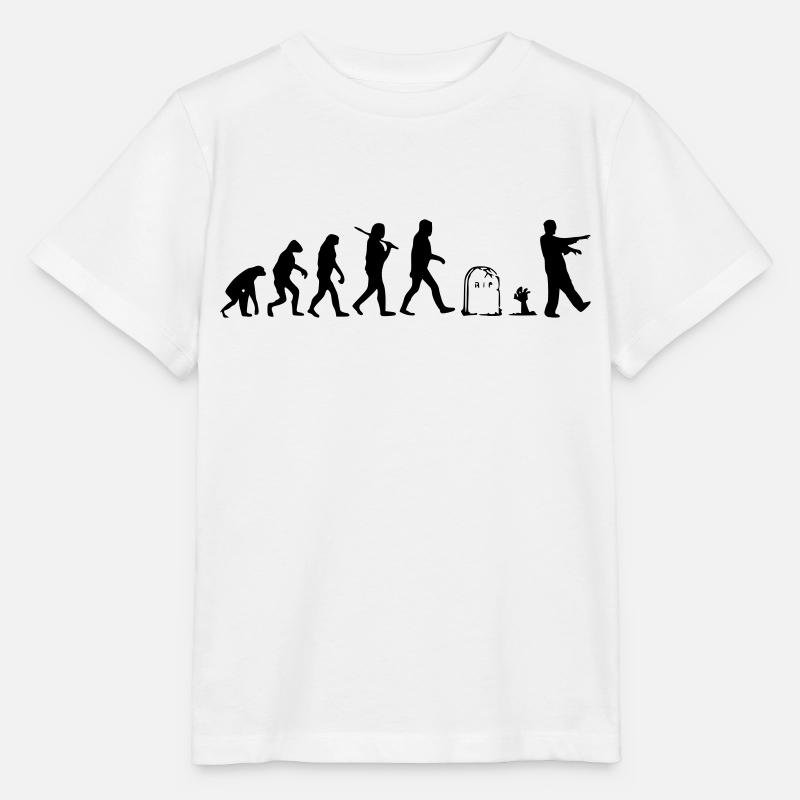 Evolution - Stanley/Stella Kinder T-Shirt MINI CREATOR  - Weiß