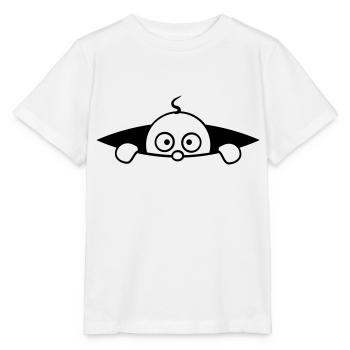 Lit de bébé sur le ventre - T-shirt bio MINI CREATOR Stanley/Stella Enfant - blanc - Devant - Maike (125cm)
