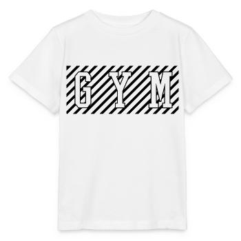 GYM - Stanley/Stella MINI CREATOR Kids’ T-Shirt - white - Front - Maike (125cm)