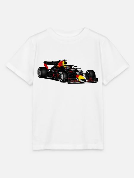 Racecar - Stanley/Stella Kinder T-Shirt MINI CREATOR  - Weiß