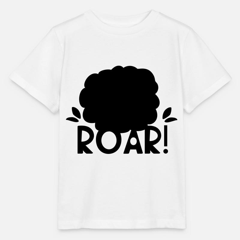 Mignon petit lion - T-shirt bio MINI CREATOR Stanley/Stella Enfant - blanc