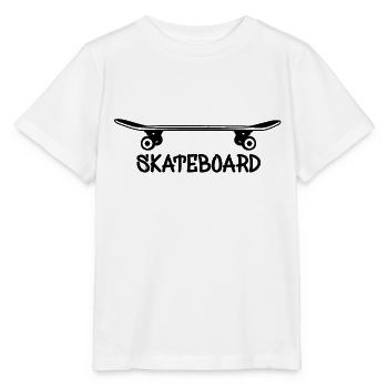 planche à roulettes - T-shirt bio MINI CREATOR Stanley/Stella Enfant - blanc - Devant - Maike (125cm)