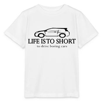 Car car - Stanley/Stella MINI CREATOR Kids’ T-Shirt - white - Front - Maike (125cm)