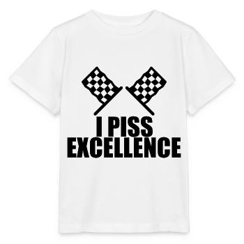 I Piss Excellence 2 - Stanley/Stella MINI CREATOR Kids’ T-Shirt - white - Front - Maike (125cm)