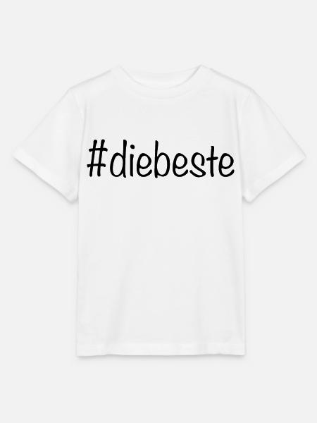 #diebeste - Schwarz - Stanley/Stella Kinder T-Shirt MINI CREATOR  - Weiß