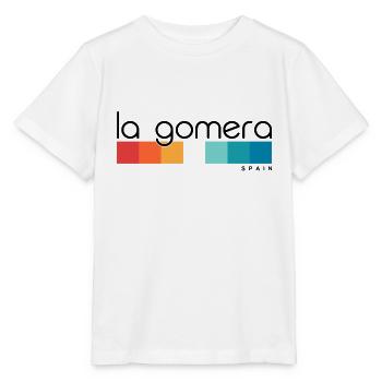 La Gomera - Spain - Canary Islands - Kanaren - Stanley/Stella Kinder T-Shirt MINI CREATOR  - Weiß - Vorne - Maike (125cm)