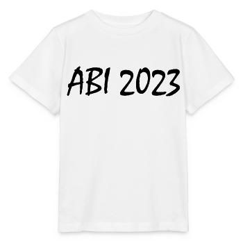 Abi 2023 - Stanley/Stella Kinder T-Shirt MINI CREATOR  - Weiß - Vorne - Maike (125cm)