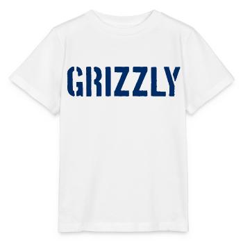 Grizzly Bär Slogan - Stanley/Stella Kinder T-Shirt MINI CREATOR  - Weiß - Vorne - Maike (125cm)