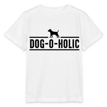Dog Hund - Stanley/Stella Kinder T-Shirt MINI CREATOR  - Weiß - Vorne - Maike (125cm)