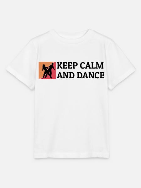 Dancing Dance Music - Stanley/Stella Kinder T-Shirt MINI CREATOR  - Weiß