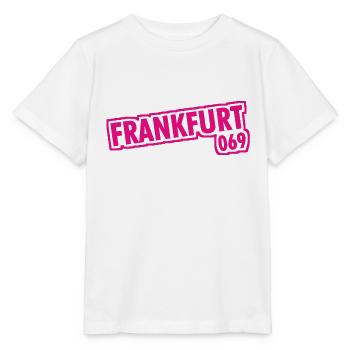 Frankfurt am Main - 069 - Vorwahl - Stanley/Stella Kinder T-Shirt MINI CREATOR  - Weiß - Vorne - Maike (125cm)