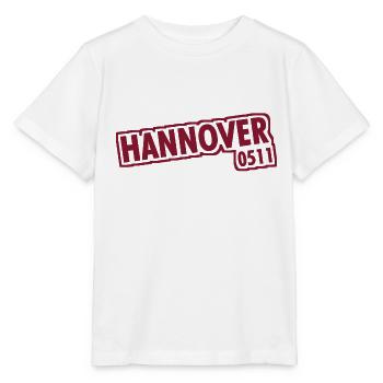 Hanover - 0511 - Area Code - Lower Saxony - Stanley/Stella MINI CREATOR Kids’ T-Shirt - white - Front - Maike (125cm)