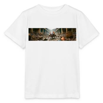 apocalypse monde après l’humanité cafard géant - T-shirt bio MINI CREATOR Stanley/Stella Enfant - blanc - Devant - Maike (125cm)