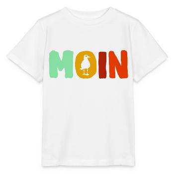 Seagull Moin love - Stanley/Stella MINI CREATOR Kids’ T-Shirt - white - Front - Maike (125cm)