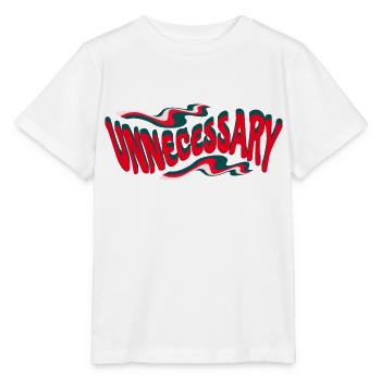 Texte de déclaration rétro inutile - T-shirt bio MINI CREATOR Stanley/Stella Enfant - blanc - Devant - Maike (125cm)