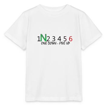 ONEdownFIVEup - Stanley/Stella MINI CREATOR Kids’ T-Shirt - white - Front - Maike (125cm)