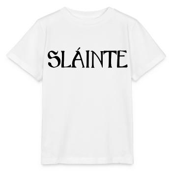 Slainte texte de - T-shirt bio MINI CREATOR Stanley/Stella Enfant - blanc - Devant - Maike (125cm)