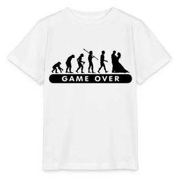 Game over - Stanley/Stella MINI CREATOR Kids’ T-Shirt - white - Front - Maike (125cm)