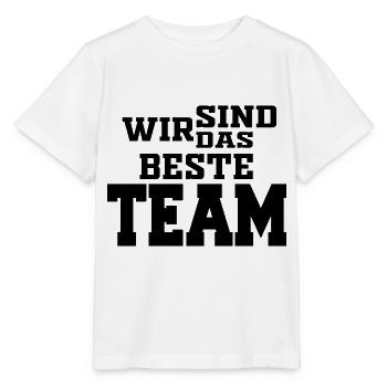 TEAM - Stanley/Stella Kinder T-Shirt MINI CREATOR  - Weiß - Vorne - Maike (125cm)