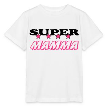 Super mamma - Stanley/Stella Kinder T-Shirt MINI CREATOR  - Weiß - Vorne - Maike (125cm)