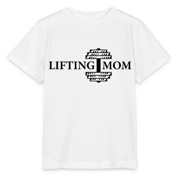 mom lifting design - Stanley/Stella Kinder T-Shirt MINI CREATOR  - Weiß - Vorne - Maike (125cm)