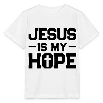 jesus hoffnung - Stanley/Stella Kinder T-Shirt MINI CREATOR  - Weiß - Vorne - Maike (125cm)