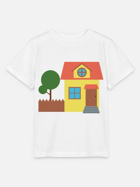 Haus - Stanley/Stella Kinder T-Shirt MINI CREATOR  - Weiß