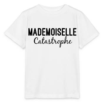 Mademoiselle-Katastrophe - Stanley/Stella Kinder T-Shirt MINI CREATOR  - Weiß - Vorne - Maike (125cm)