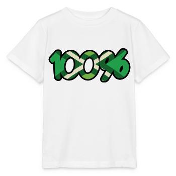 100% Achterhoek - T-shirt bio MINI CREATOR Stanley/Stella Enfant - blanc - Devant - Maike (125cm)