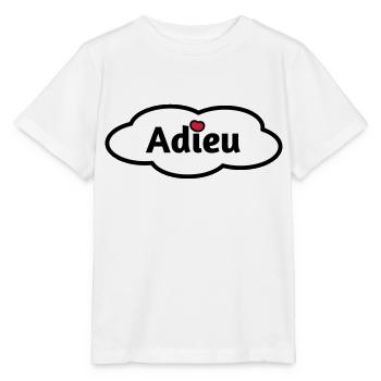 Adieu - Stanley/Stella Kinder T-Shirt MINI CREATOR  - Weiß - Vorne - Maike (125cm)