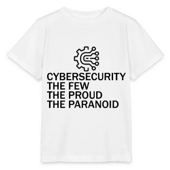 Cybersecurity The Few The Proud The Paranoid 6 - Stanley/Stella Kinder T-Shirt MINI CREATOR  - Weiß - Vorne - Maike (125cm)