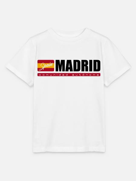 Autonome Gemeinschaft Madrid - Stanley/Stella Kinder T-Shirt MINI CREATOR  - Weiß