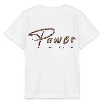 T-shirt femme, dame de pouvoir, cadeau, motivation - T-shirt bio MINI CREATOR Stanley/Stella Enfant - blanc - Devant - Maike (125cm)