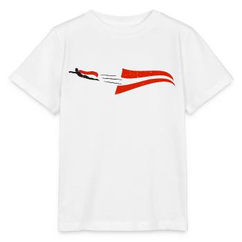 Austrian Supermen - Stanley/Stella Kinder T-Shirt MINI CREATOR  - Weiß - Vorne - Maike (125cm)